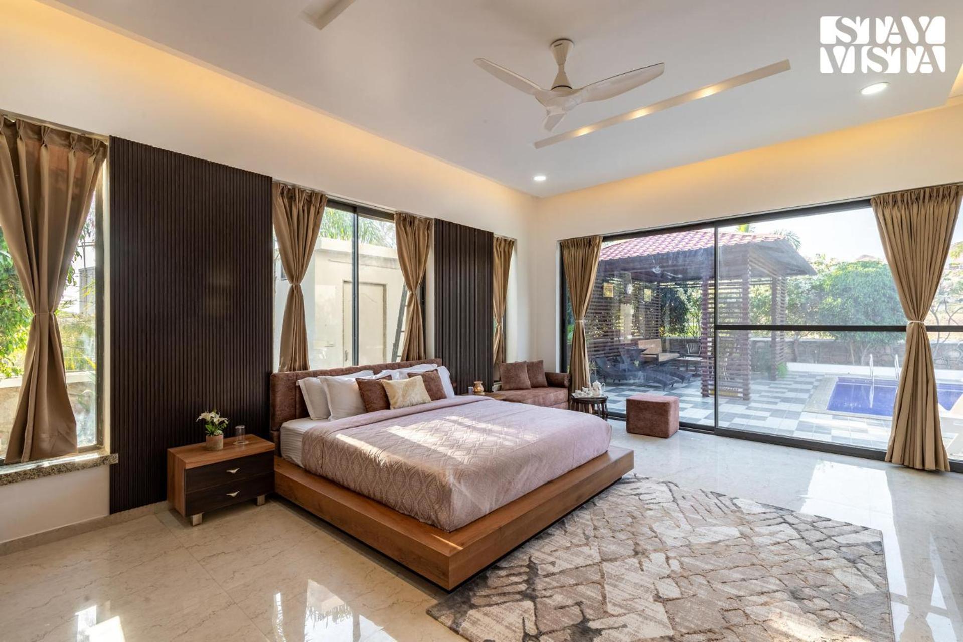 Stayvista'S Bella Dream - Mountain-View With Outdoor Pool, Lawn Featuring A Gazebo & Indoor Games Udaipur Buitenkant foto